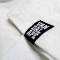 Tričko s vreckom krátky rukáv grafický dizajn VandalApe Black&White