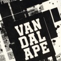 Tričko s vreckom krátky rukáv grafický dizajn VandalApe Black&White
