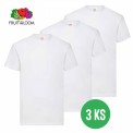 3 pánske tričká, farba White - ak si želáte inú veľkosť, uveďťe to do poznámky pred odoslaním objednávky.